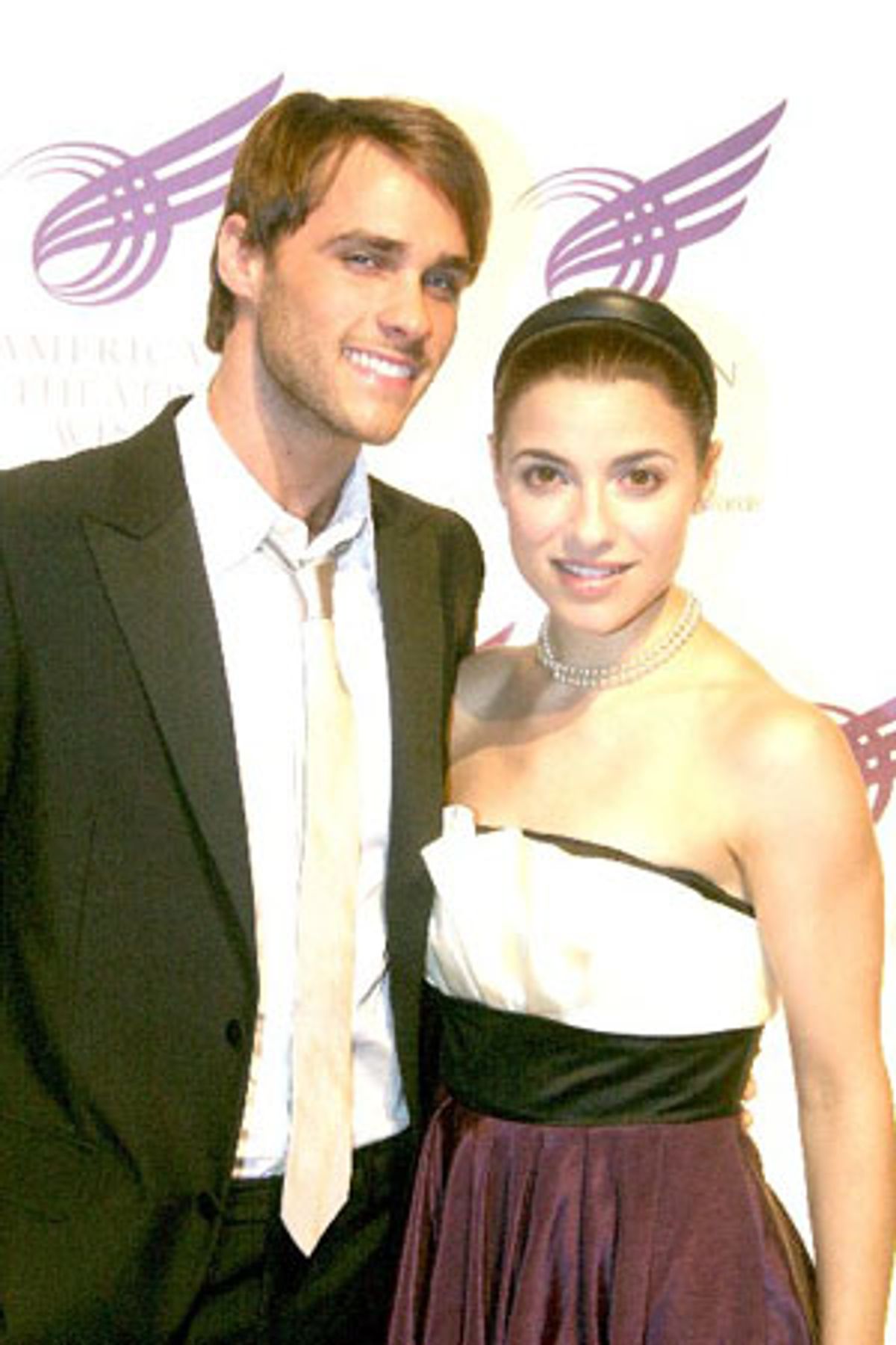 Josh Strickland and Jenn Gambatese at 