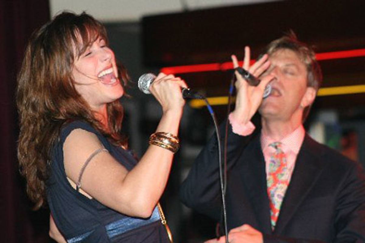 Stephanie J. Block and Jim Caruso at 