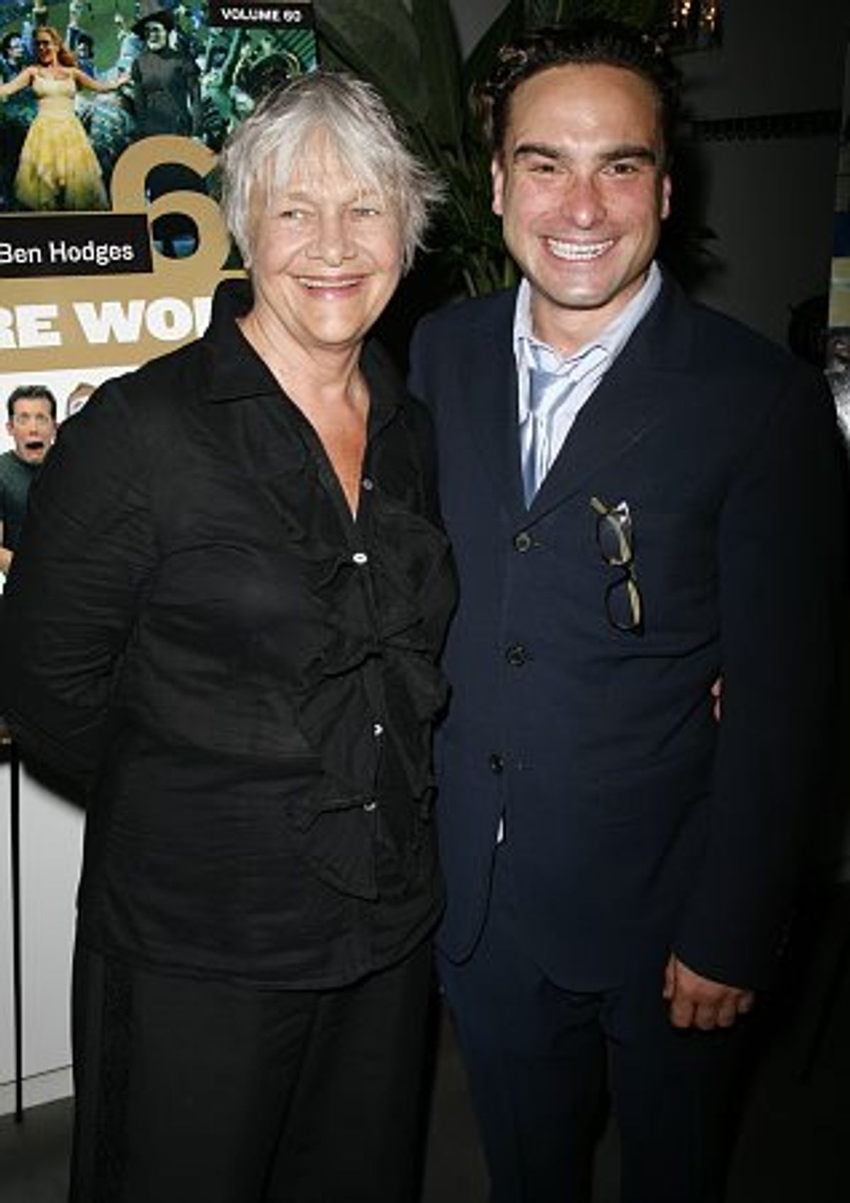 Estelle Parsons and Johnny Galecki at 