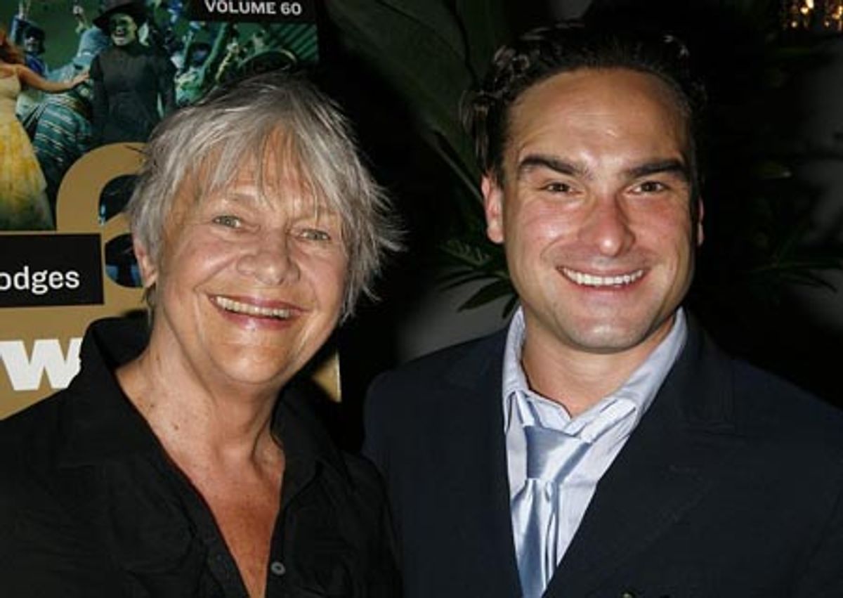 Estelle Parsons and Johnny Galecki at 