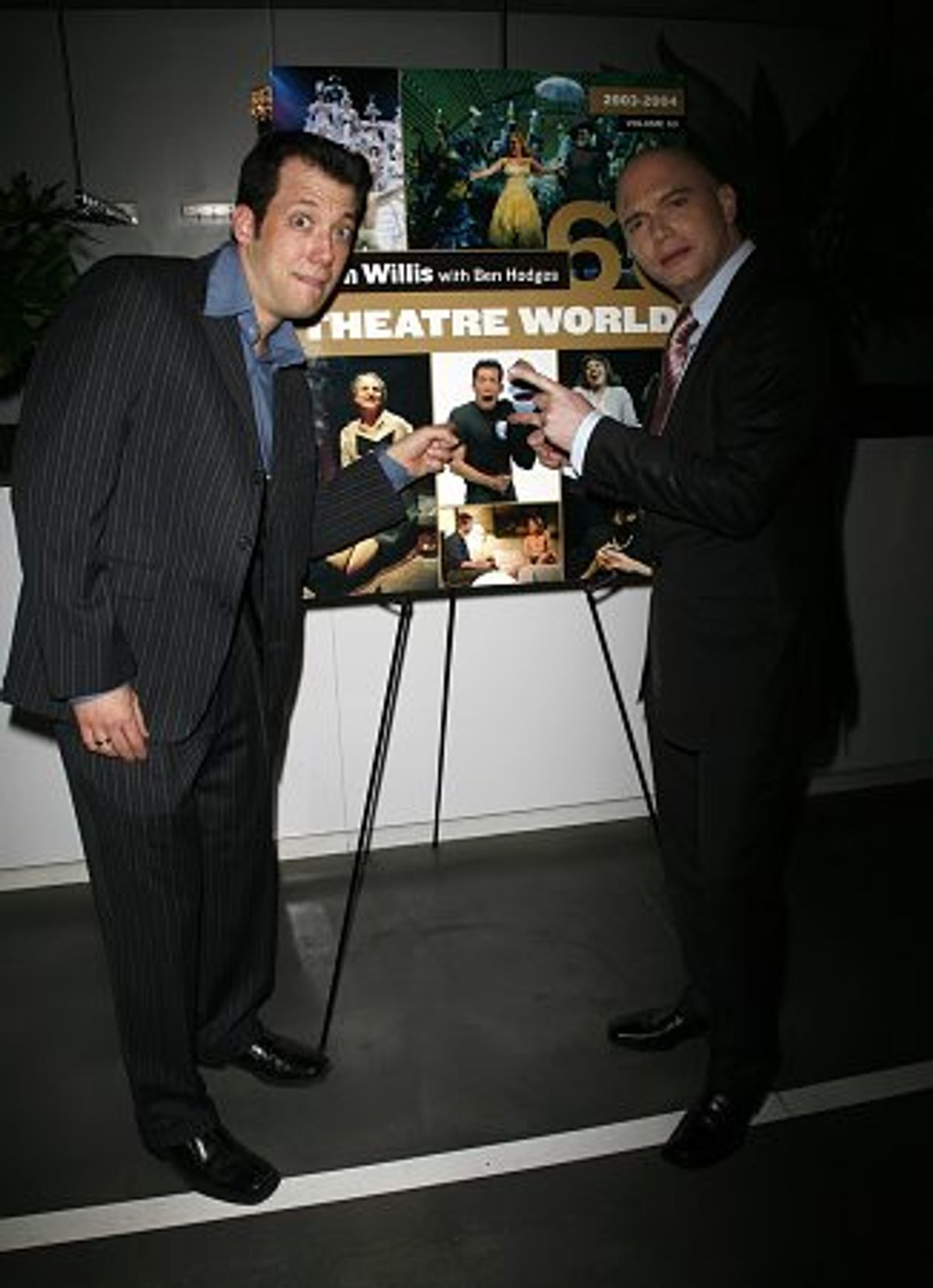 John Tartaglia and Michael Cerveris at 