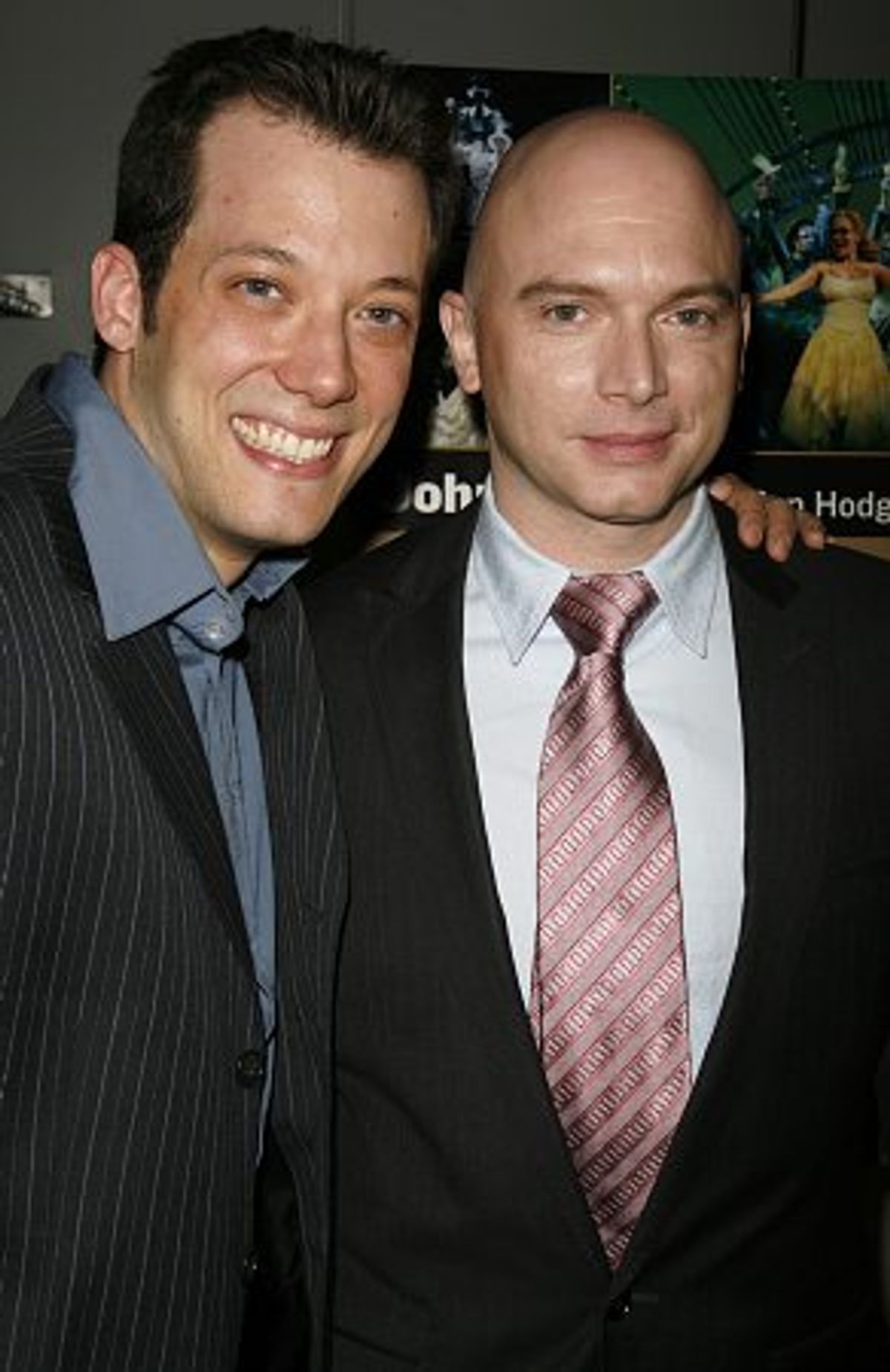John Tartaglia and Michael Cerveris at 
