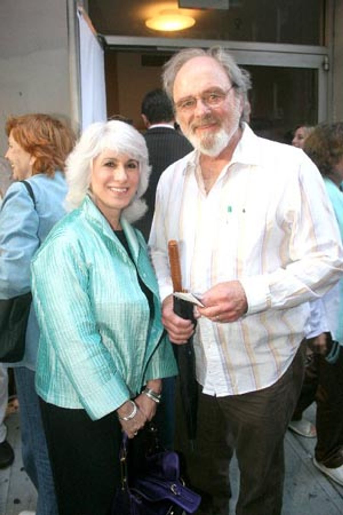 Jamie deRoy and Harris Yulin at 