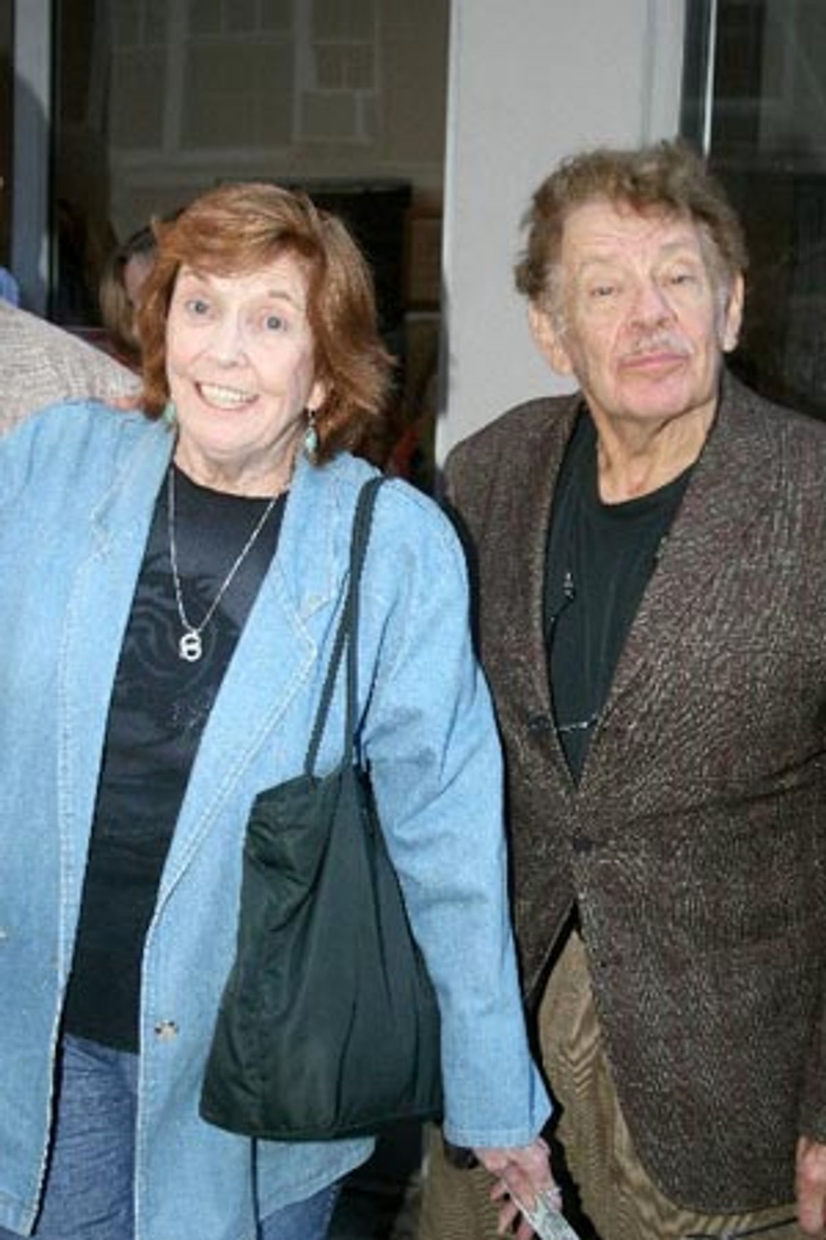 Anne Meara and Jerry Stiller at 