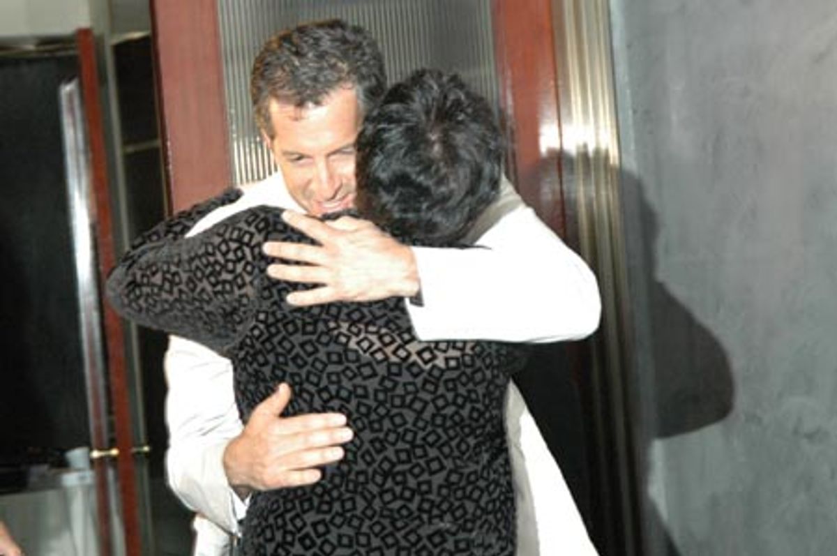 Kenneth Cole and Liza Minnelli at 