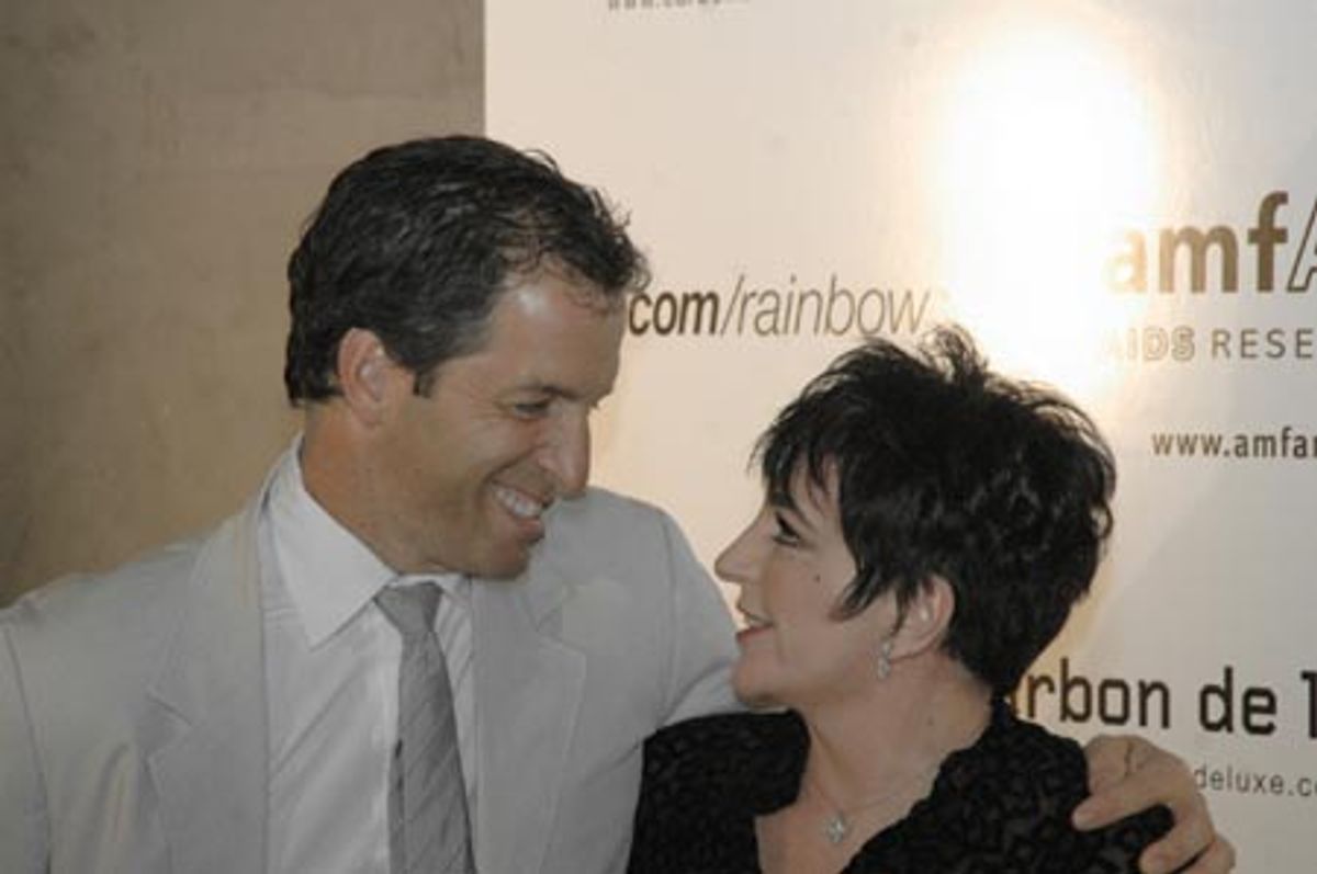 Kenneth Cole and Liza Minnelli at 