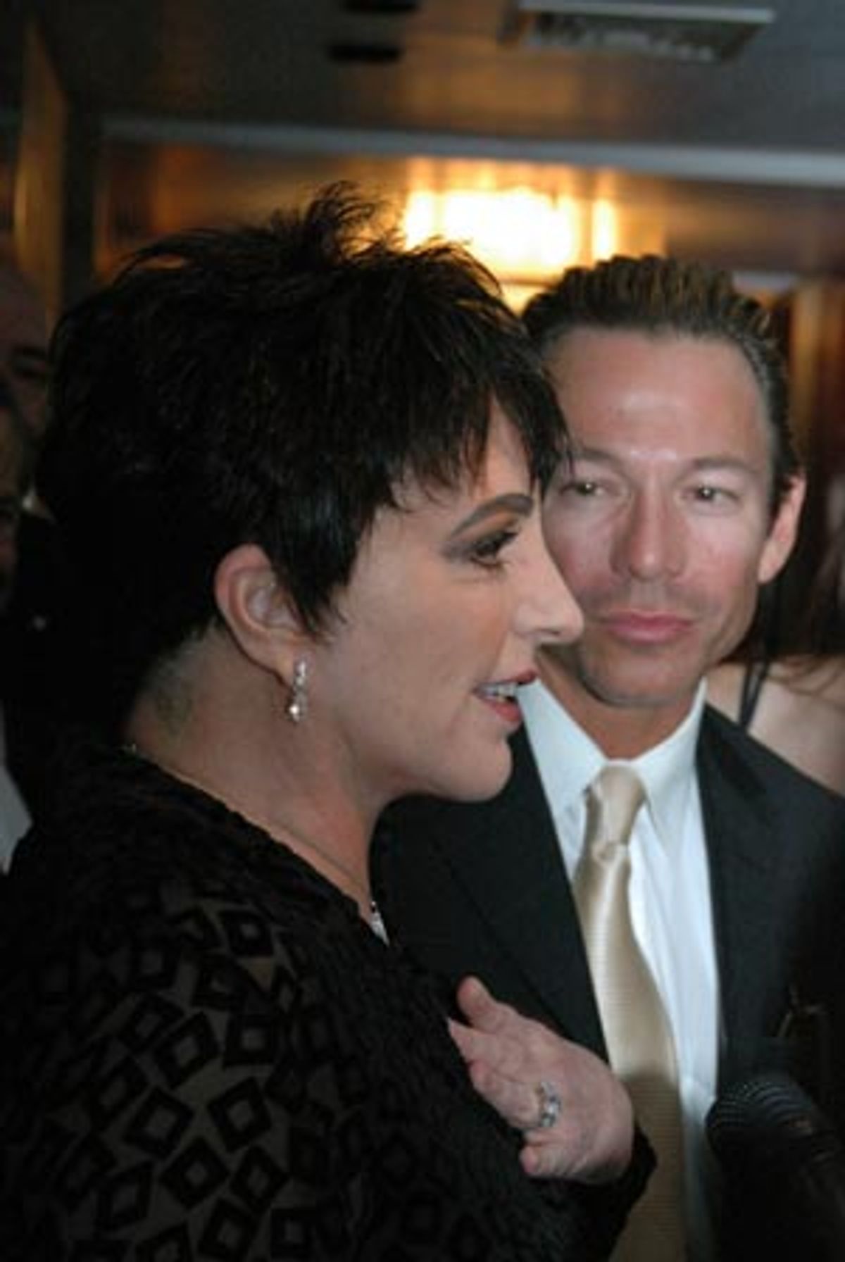 Liza Minnelli with Cortez Alexander at 