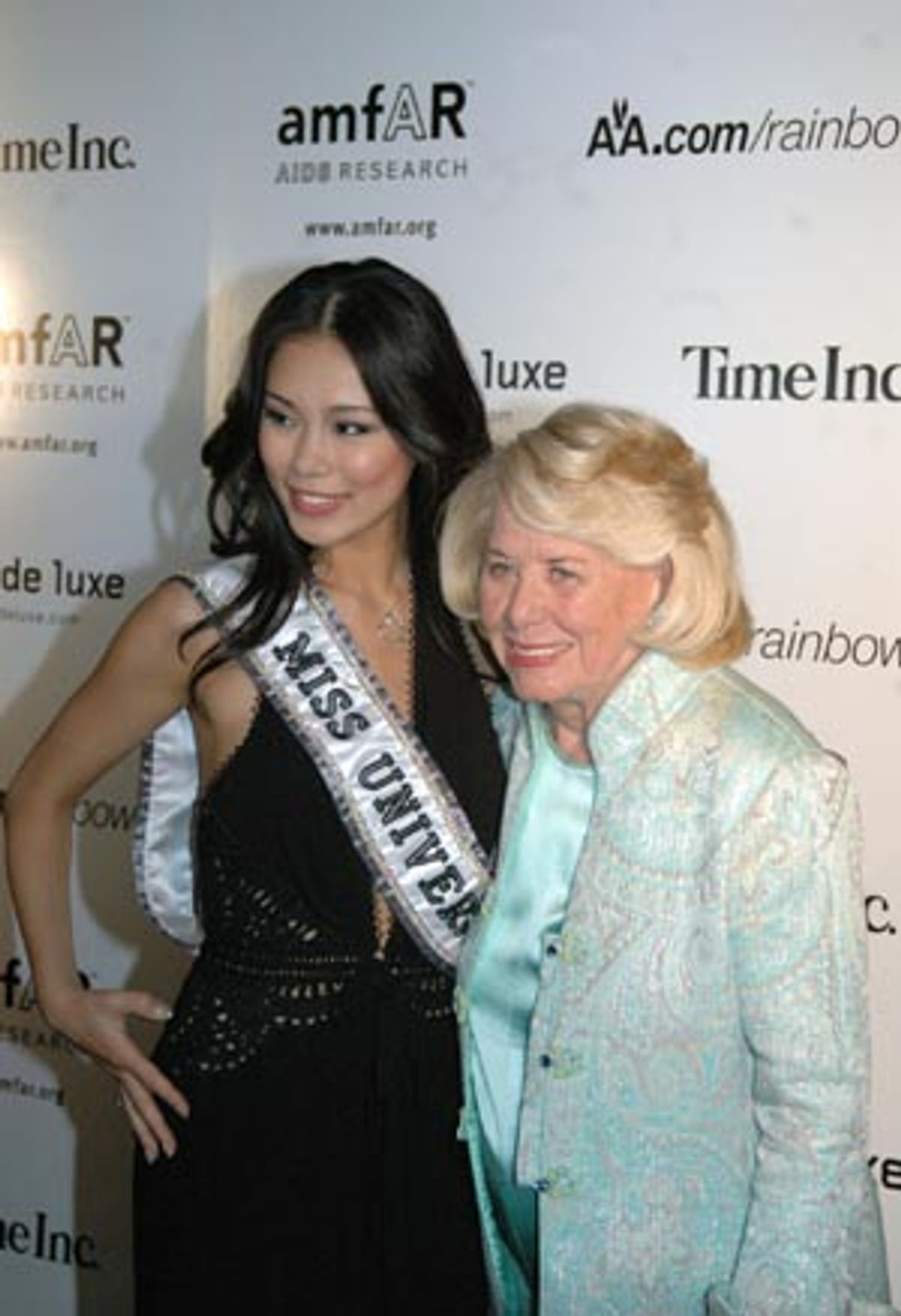 Riyo Mori and Liz Smith at 