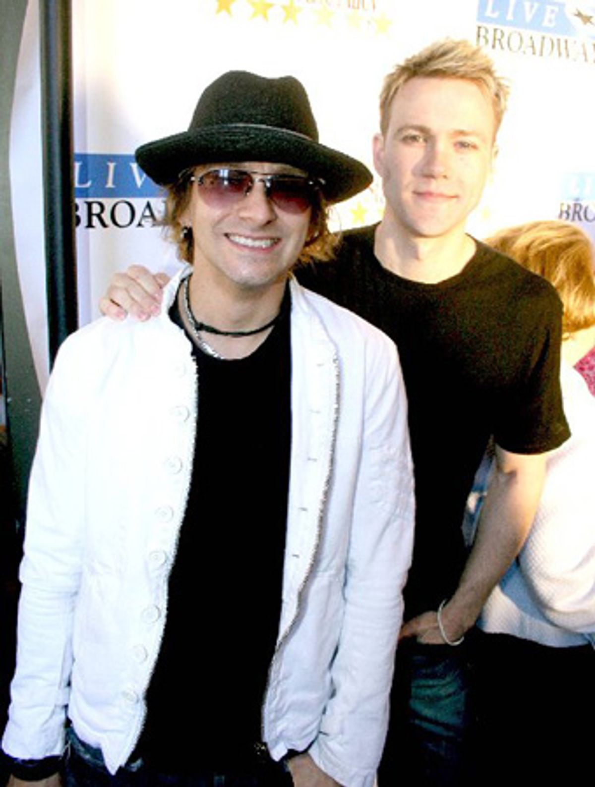 Tim Howar, Tamyra Gray and Christopher J. Hanke at 