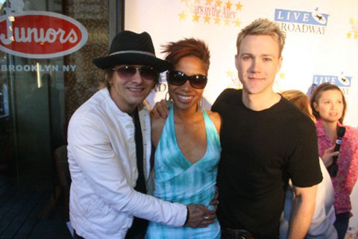 Tim Howar, Tamyra Gray and Christopher J. Hanke at 