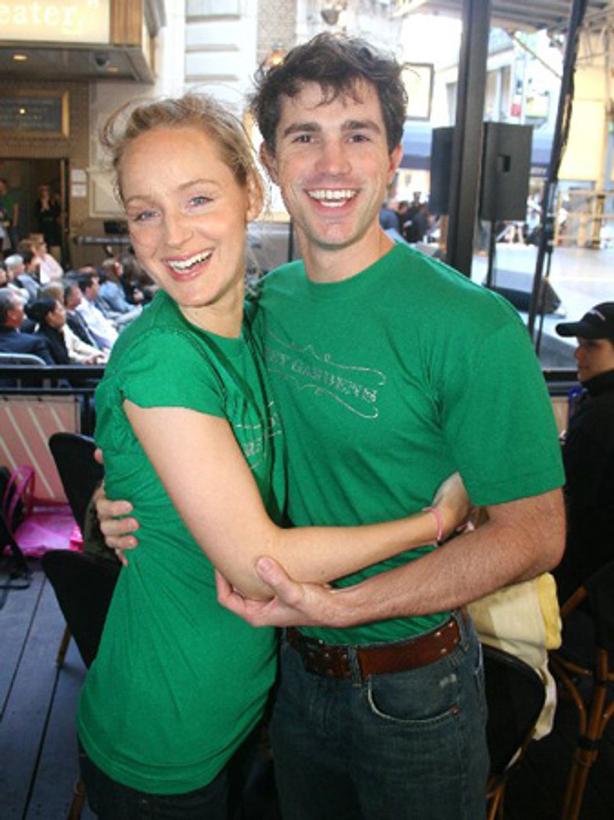 Erin Davie and Matt Cavenaugh at 