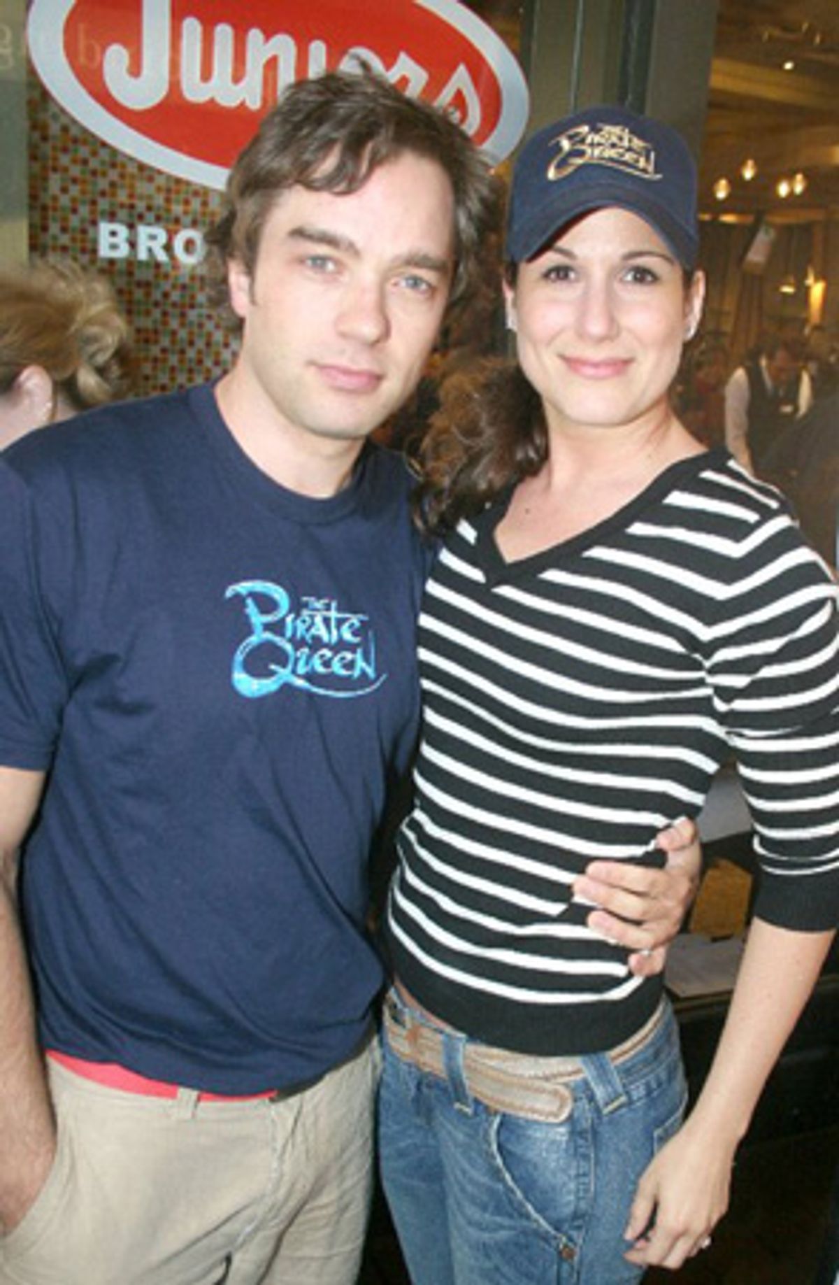 Hadley Fraser and Stephanie J. Block at 