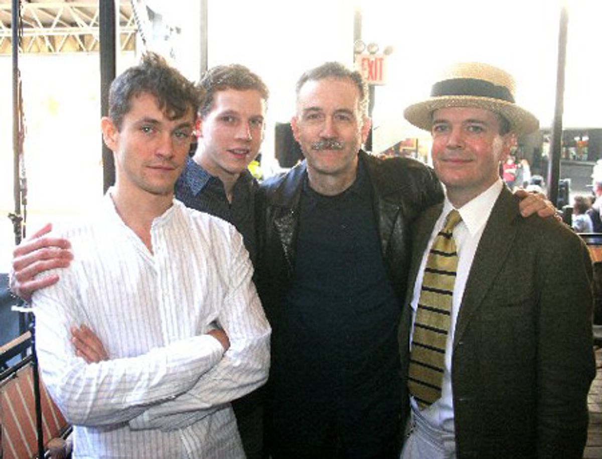 Hugh Dancy, Stark Sands, at 