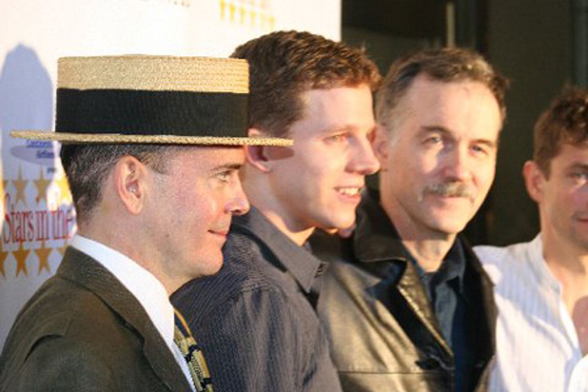 Jefferson Mays, Stark Sands, at 