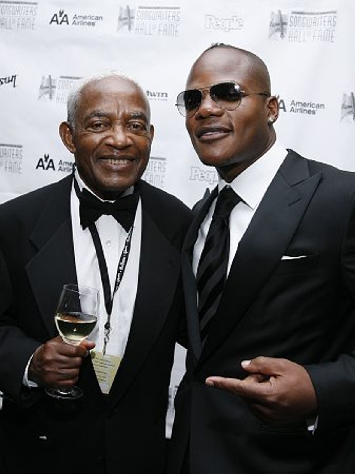 Irving Burgie and Sean Garrett at 