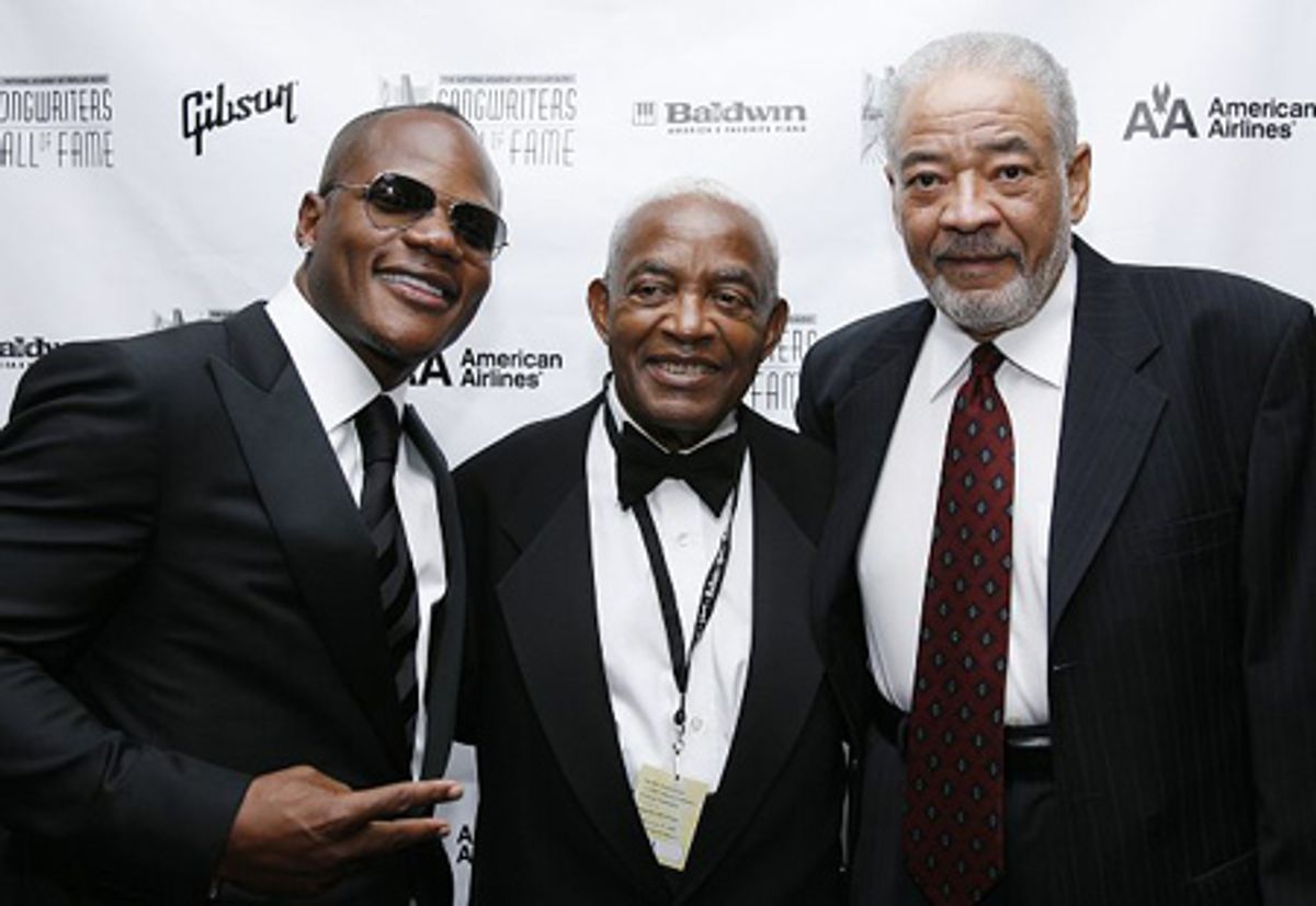 Sean Garrett, Irving Burgie and Bill Withers at 