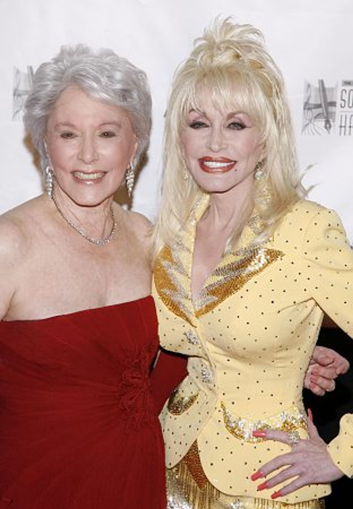 Eunice David and Dolly Parton at 
