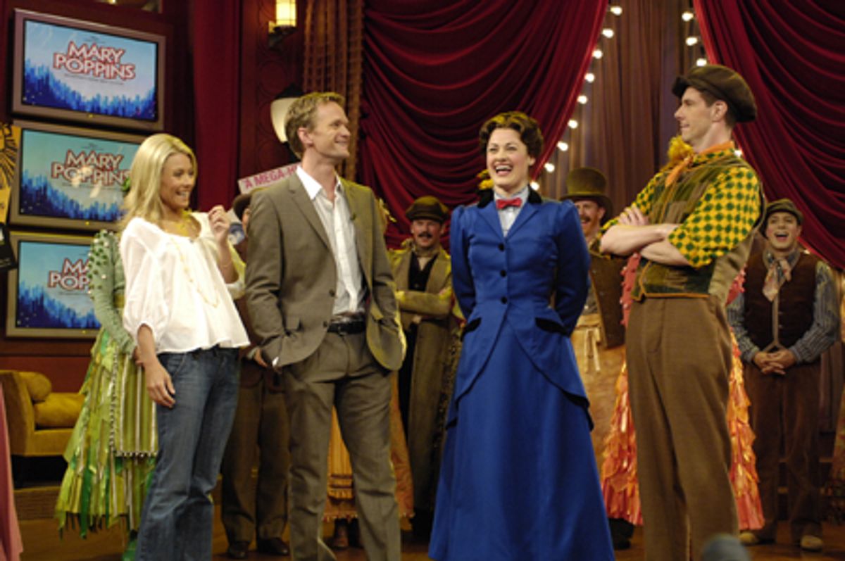 Kelly Ripa, Neil Patrick Harris, Ashley Brown and Gavin Lee at 