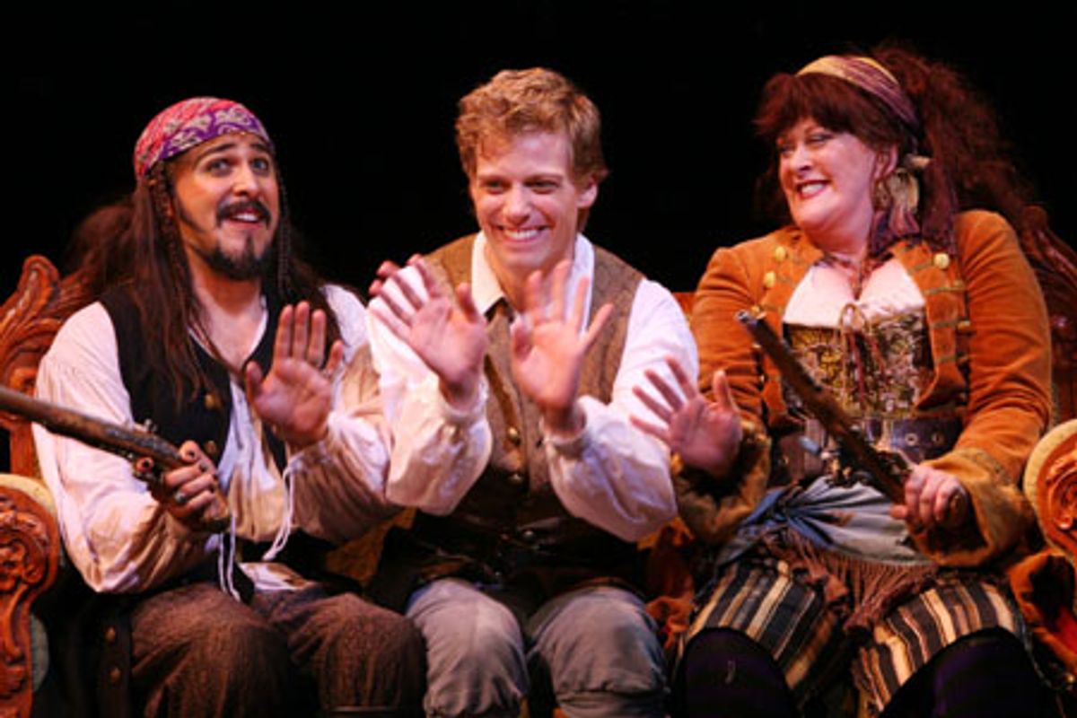 Andrew Varela, Barrett Foa and Liz McCartney  at 