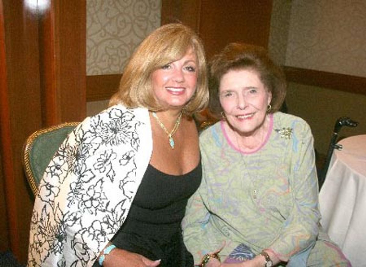 Charlotte St. Martin and Patricia Neal at 