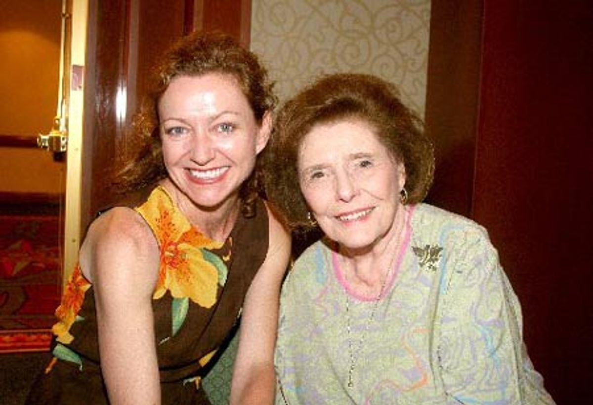 Julie White and Patricia Neal
 at 