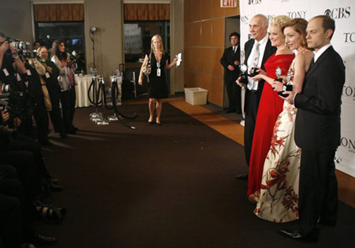Frank Langella, Christine Ebersole, Julie White and David Hyde Pierce at 