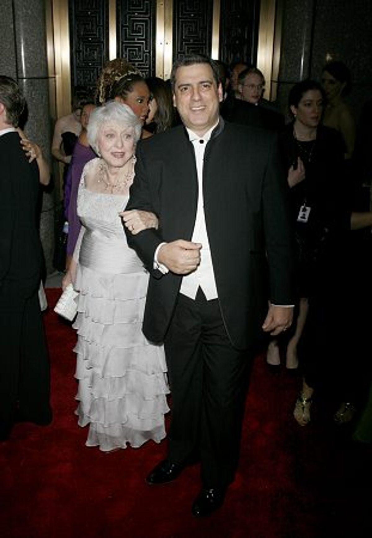 Celeste Holm and Frank Basile at 