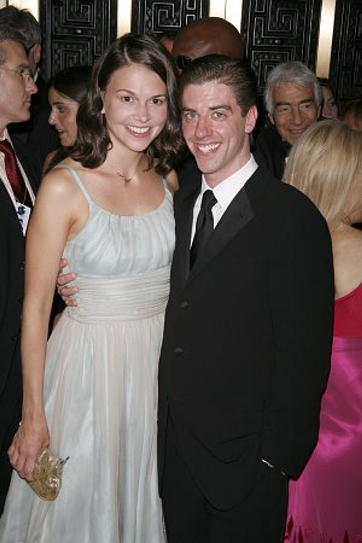 Sutton Foster and Christian Borle at 