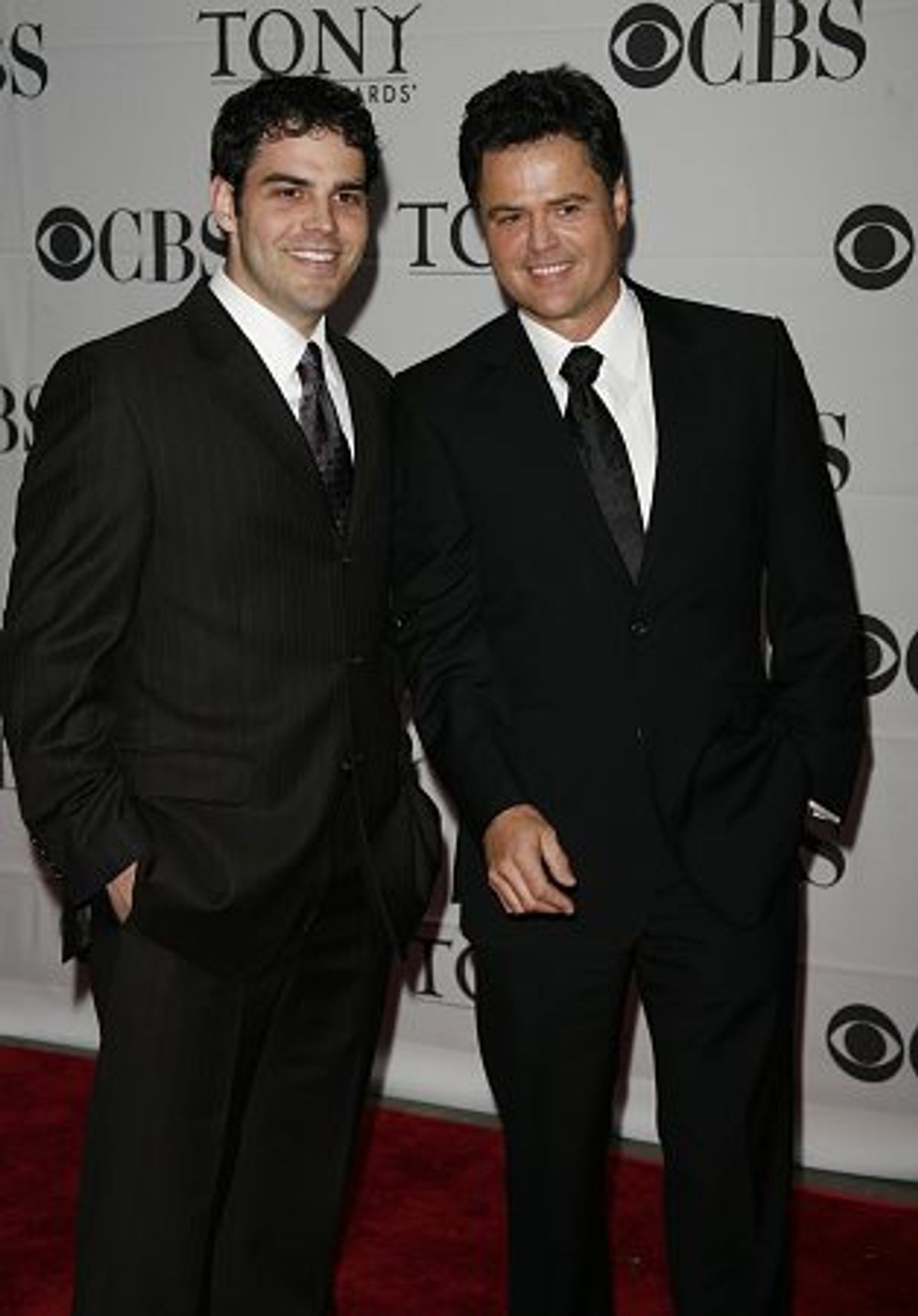 Donny Osmond Jr. and Donny Osmond at 