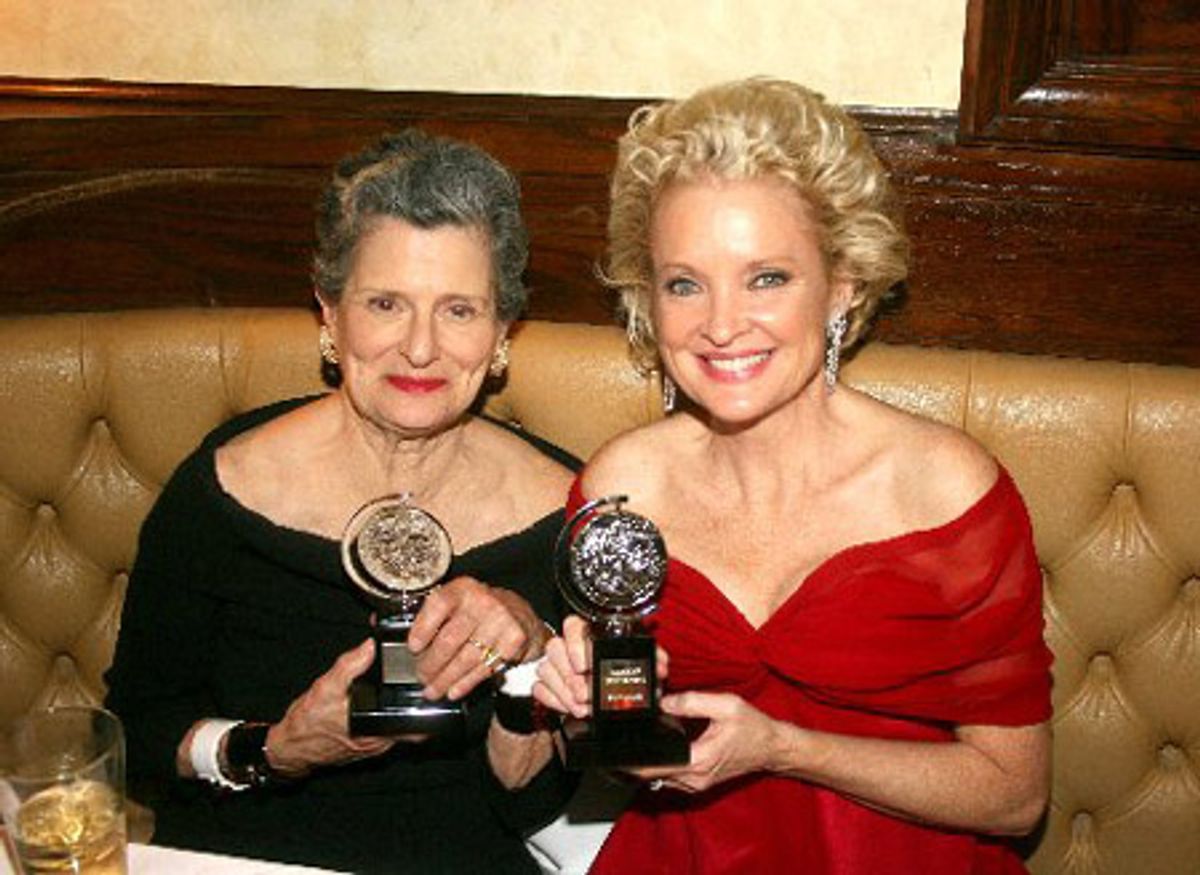 Mary Louise Wilson and Christine Ebersole
Best Featured and Best in a Musical (Grey Gardens) at 
