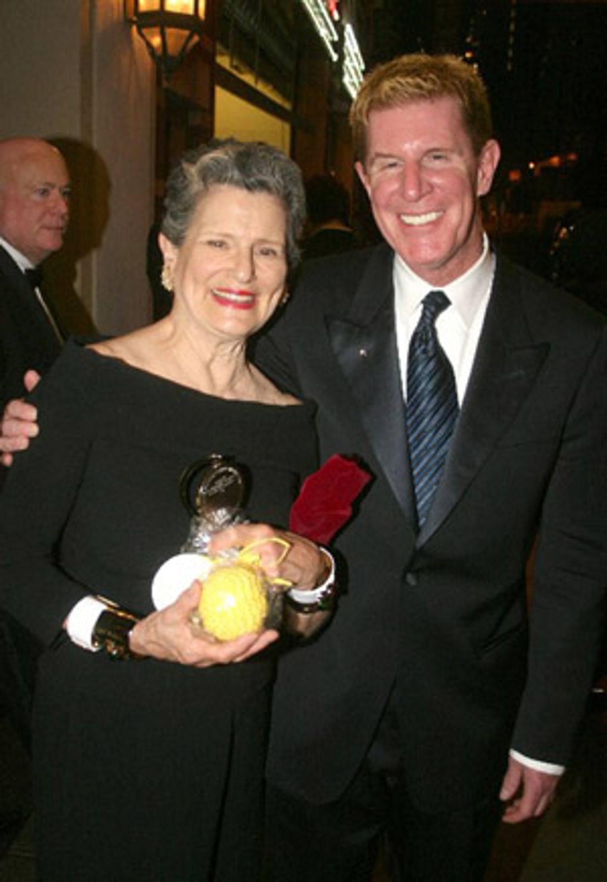 Mary Louise Wilson and guest at 