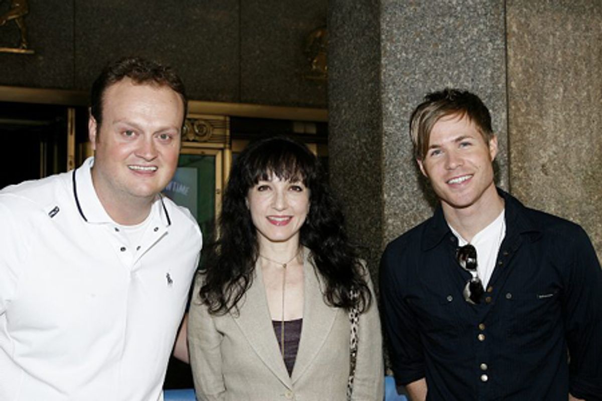 Brad Blanks, Bebe Neuwirth and Ashley Parker Angel at 