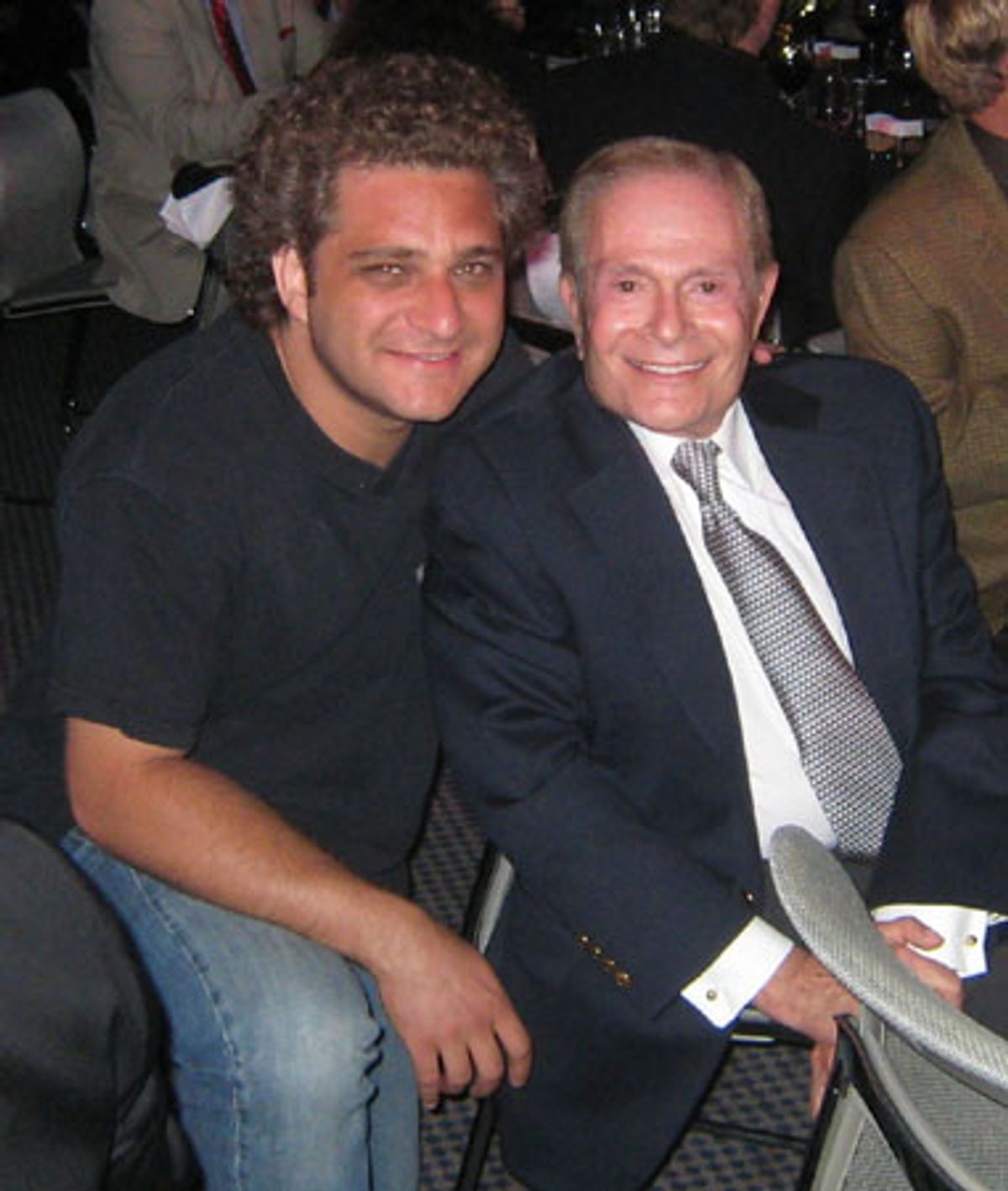 Tony Award-winner Jeff Marx (Avenue Q) and Jerry Herman  at 