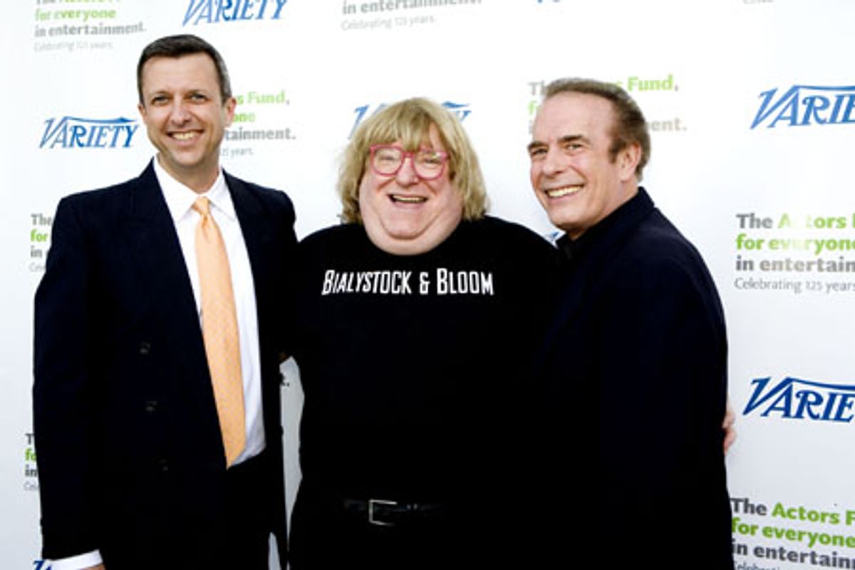 Keith McNutt (AF Director of Western Region)  Bruce Vilanch and David Michaels (AF Director of Special Events Western Region) at 
