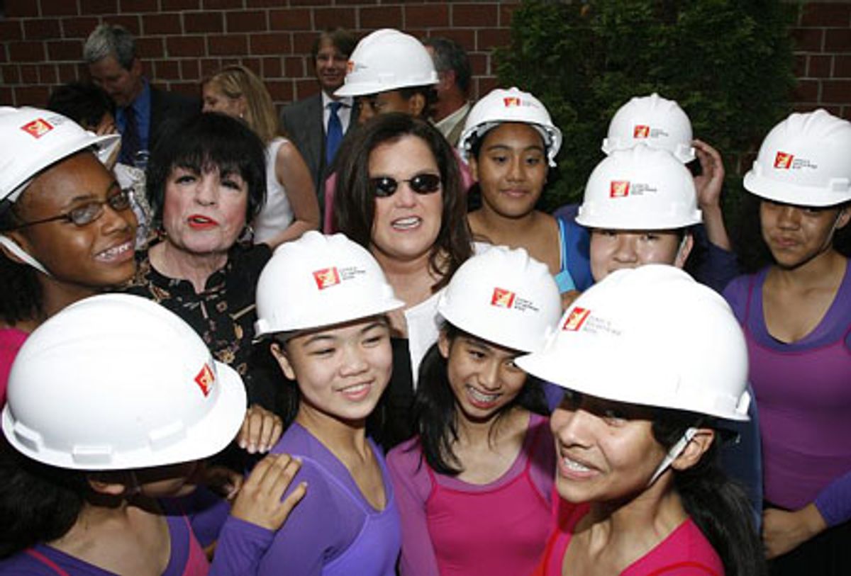 Rosie O'Donnell and Rosie's Broadway Kids at 