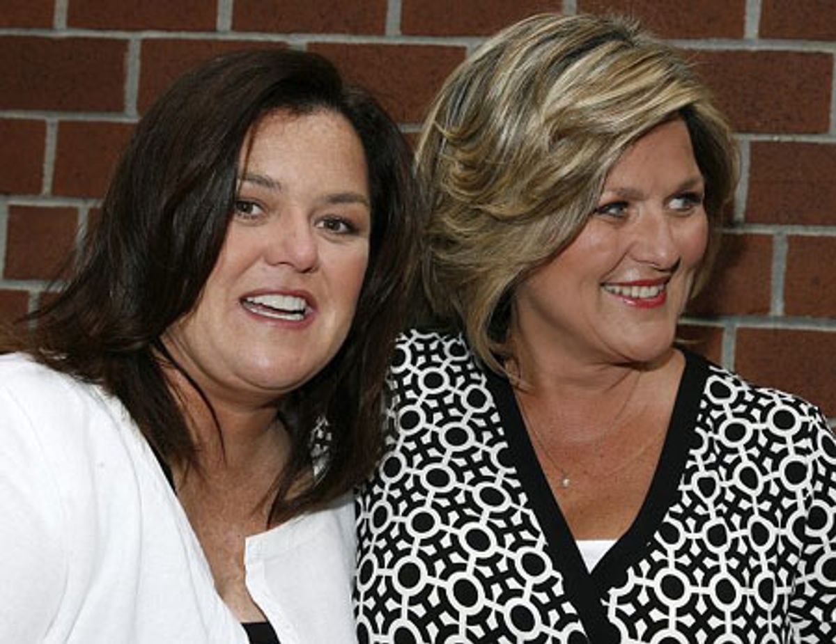Rosie O'Donnell and Cynthia McFadden at 