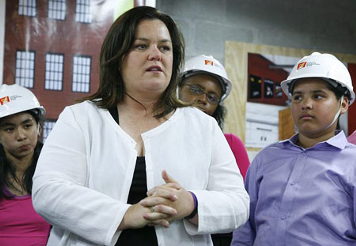 Rosie O'Donnell and Rosie's Broadway Kids at 