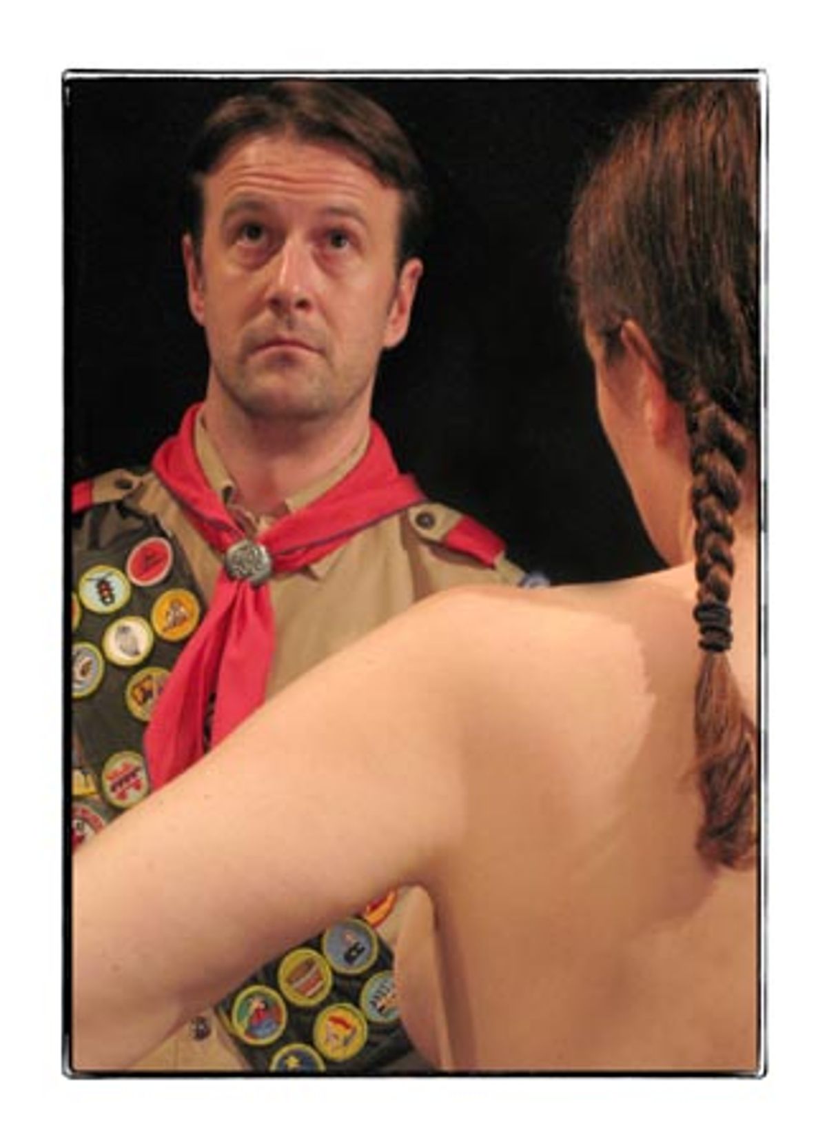 Greg McFadden as Roy and Tara Falk as Jessica at 