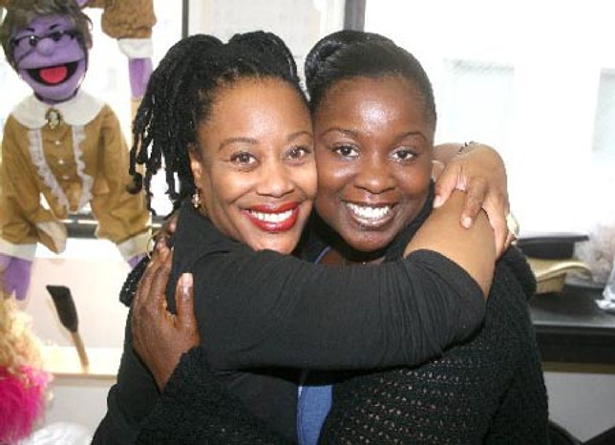 Carla Renata and Danielle Thomas at 