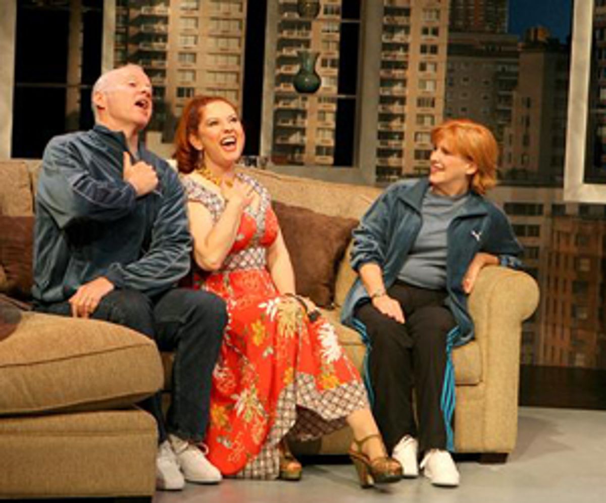 Jim Madden, Kelli Maguire and Bertilla Baker at 