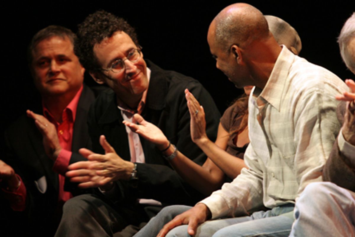 Tony Kushner and Ruben Santiago-Hudson at 