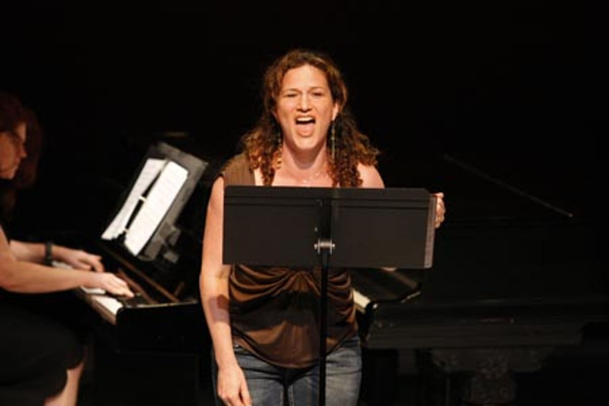 Ana Gasteyer performing 'Ainâ€™t My Business' (Lyrics by Kristen Anderson-Lopez, Music by Lisa DeSpain) at 