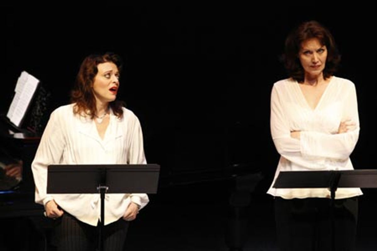 Judy Blazer and Lynne Wintersteller performing Apology (From 'A Meeting of Minds,' Music and Lyrics by Leslie Arden) at 