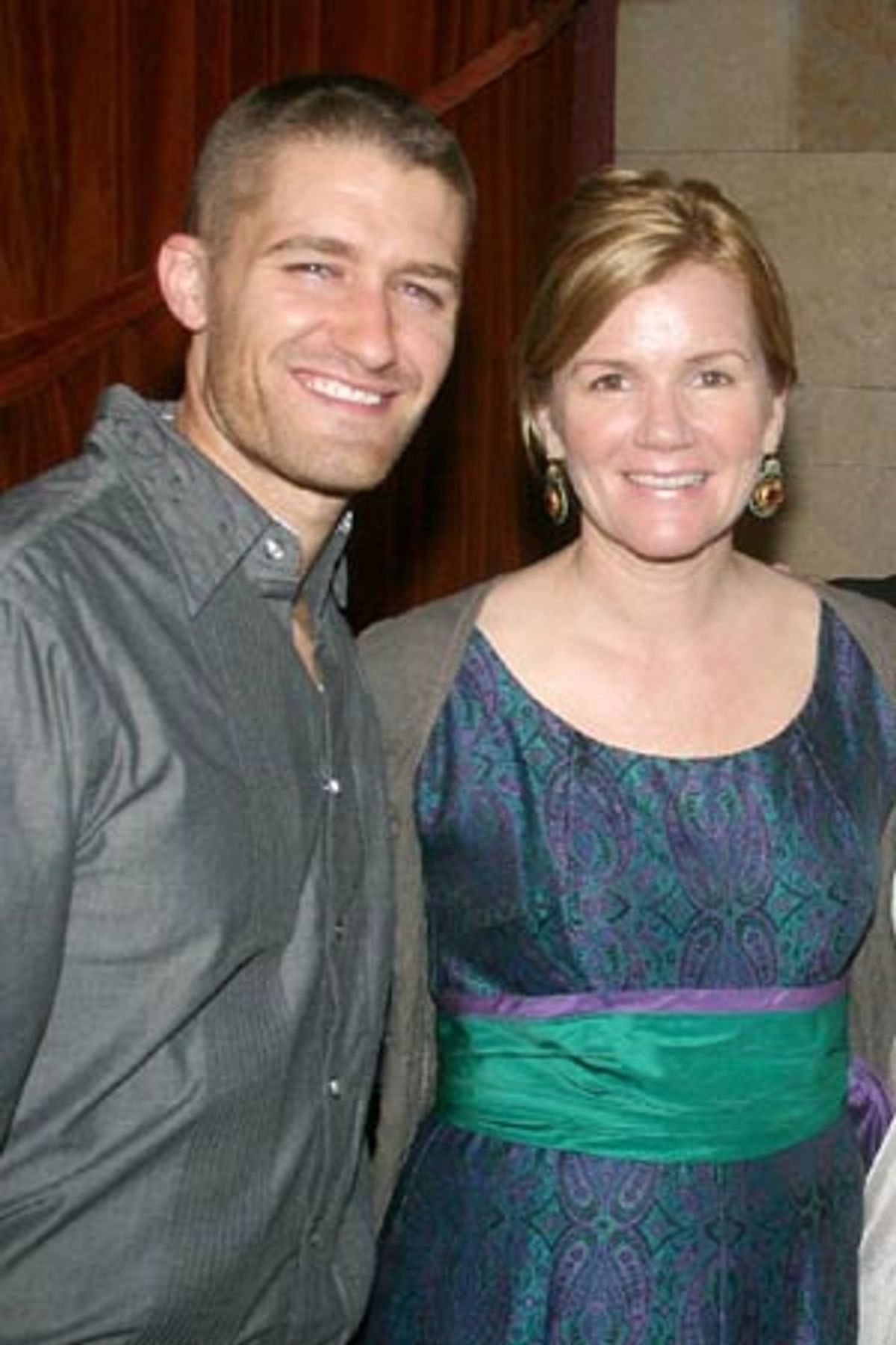 Matthew Morrison and Mare Winningham
 at 