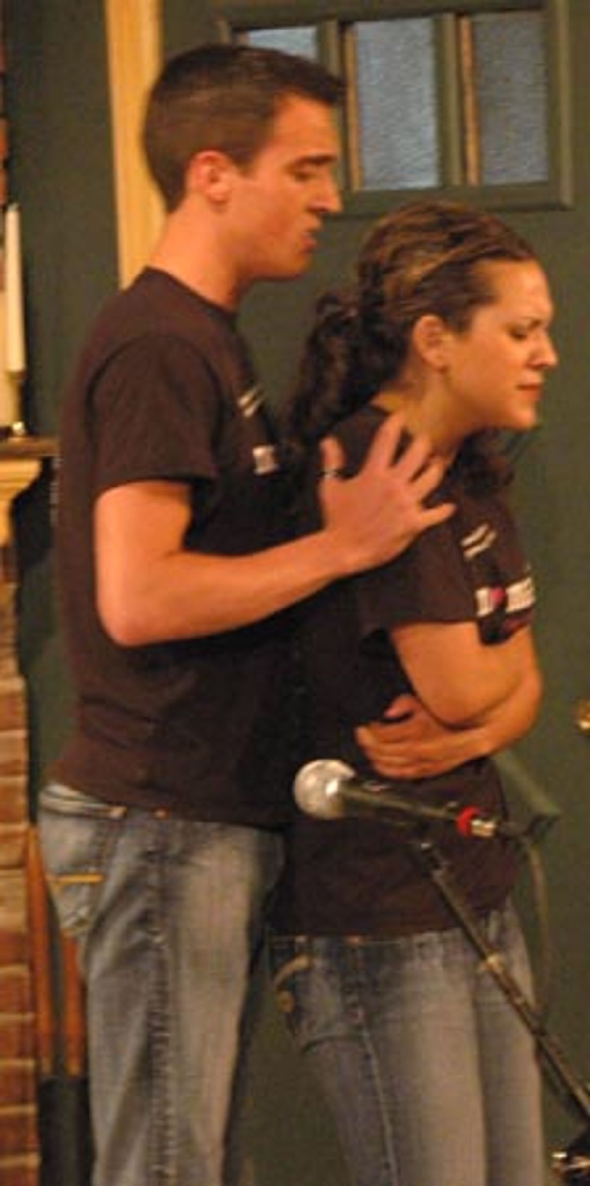 Robert Postonik (Zachary) and Jessie Liederbach at 