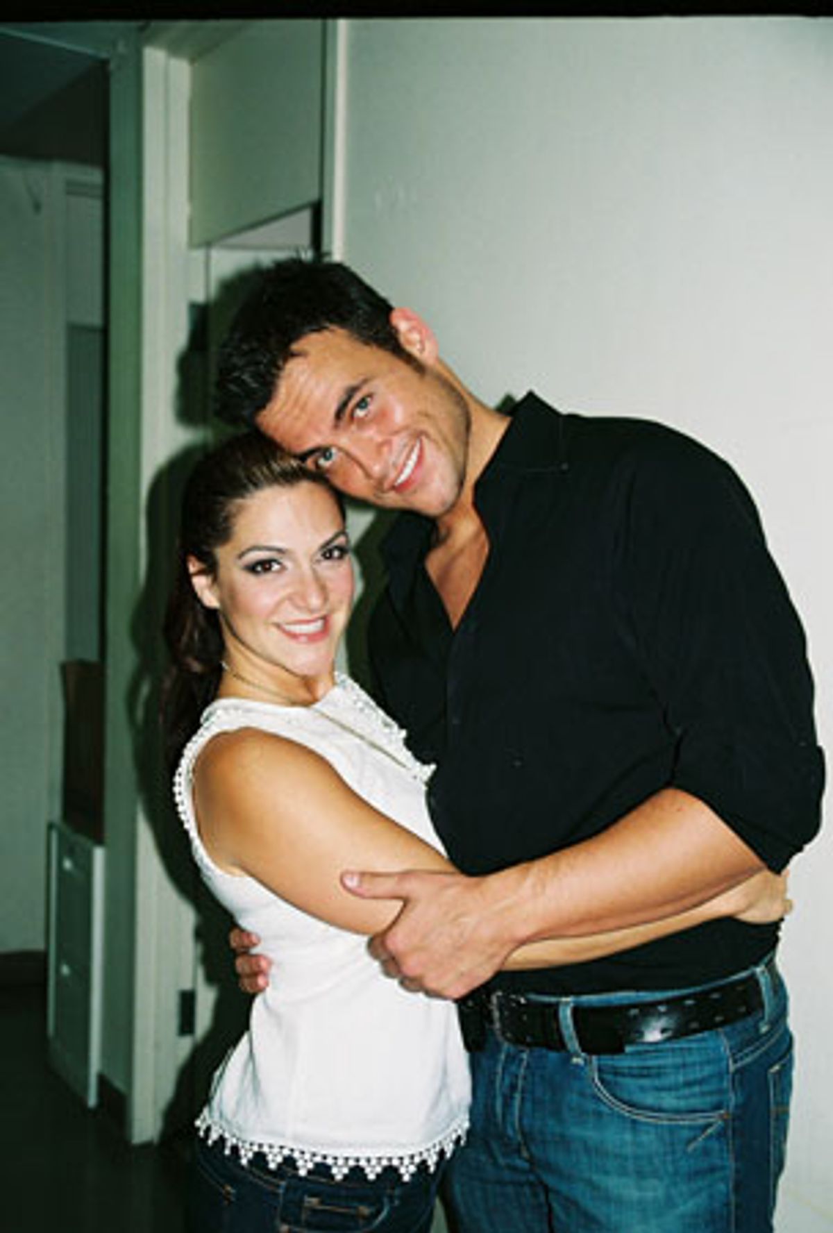 Shoshana Bean and Cheyenne Jackson at 