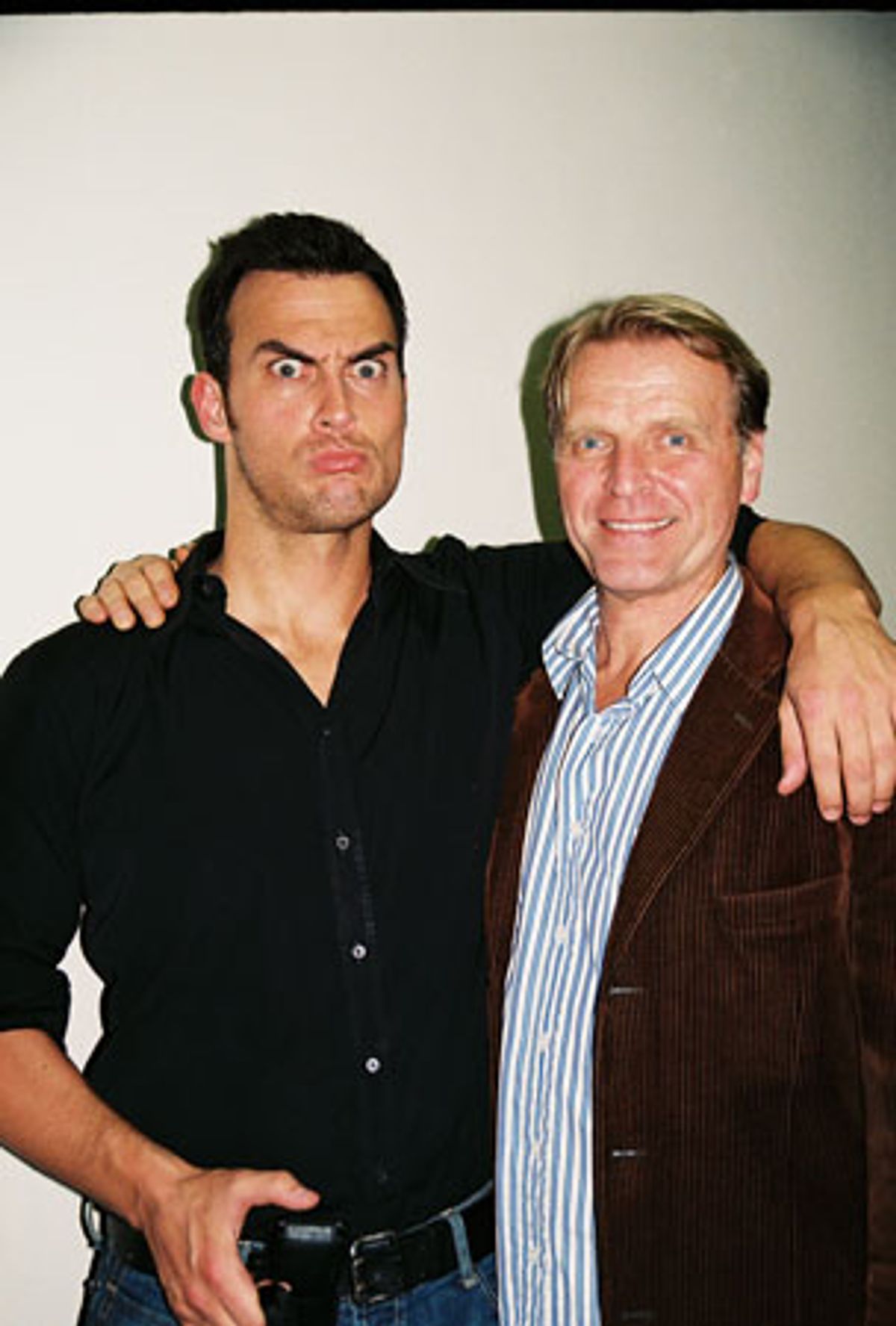 Cheyenne Jackson and David Rasche at 