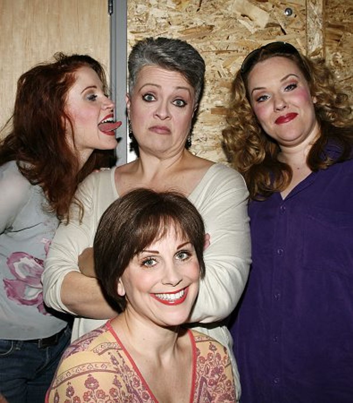 Christiane Noll, Karlah Hamilton, Emily Skinner and Jacquelyn Piro Donovan at 