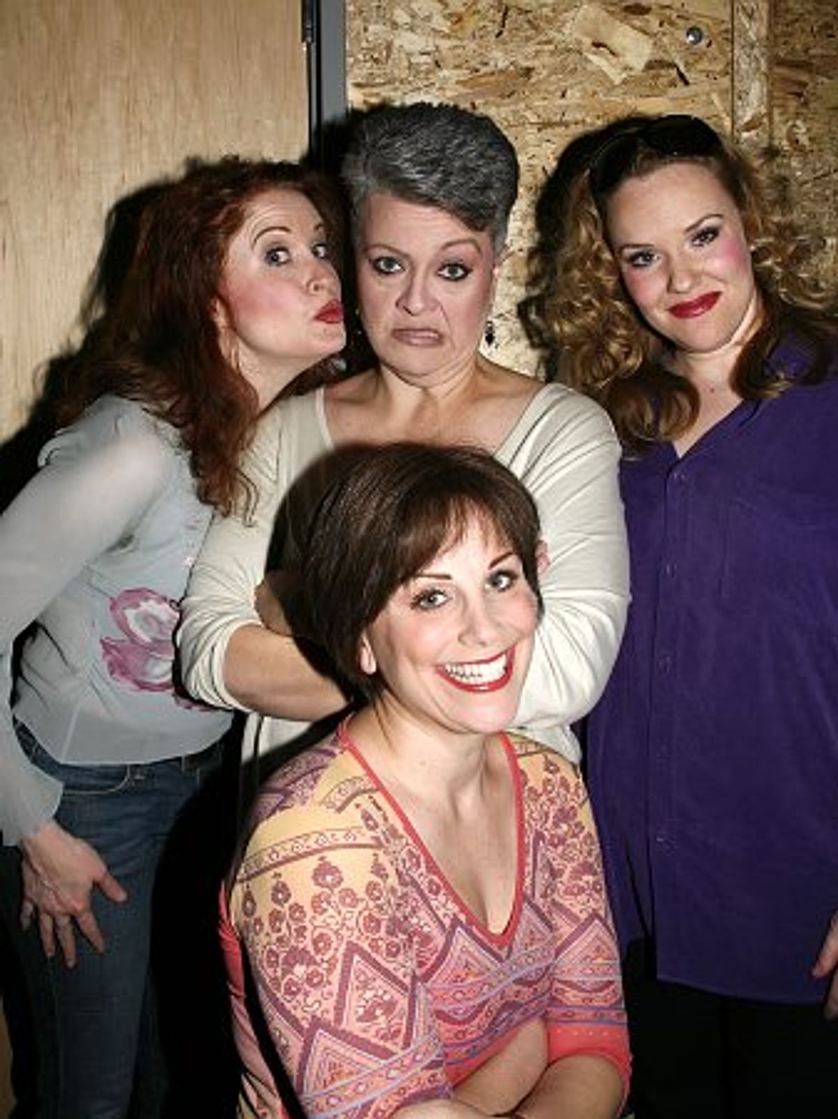 Christiane Noll, Karlah Hamilton, Emily Skinner and Jacquelyn Piro Donovan at 