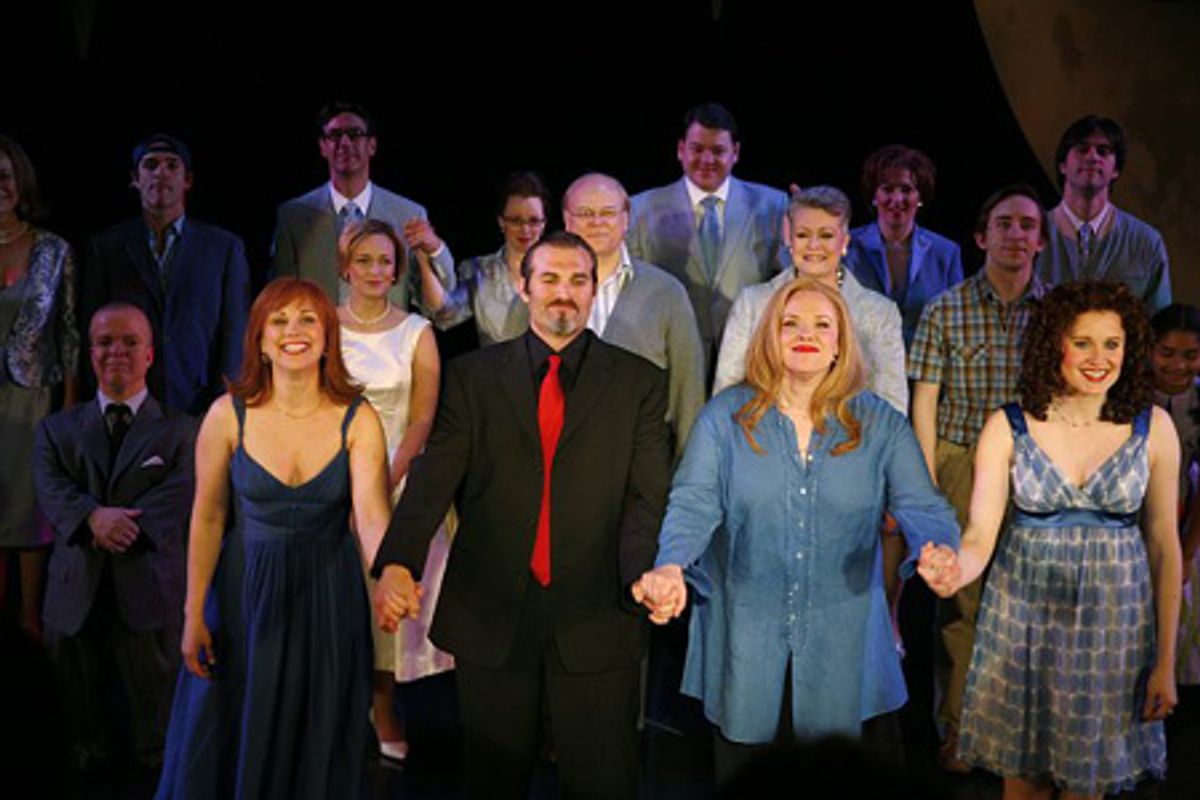 Jacquelyn Piro Donovan, Marc Kudisch, Emily Skinner, Christiane Noll and cast at 